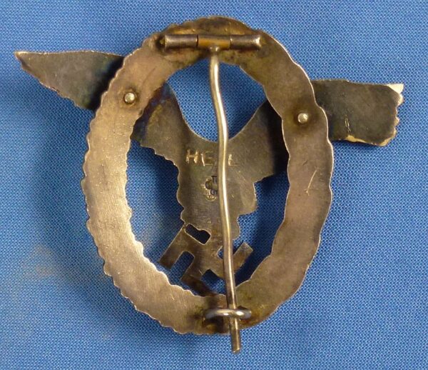 Luftwaffe Pilot Badge in Tombac by Brüder Schneider - Image 4
