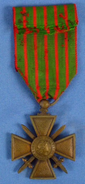 WWI French 1914-1918 Croix de Guerre