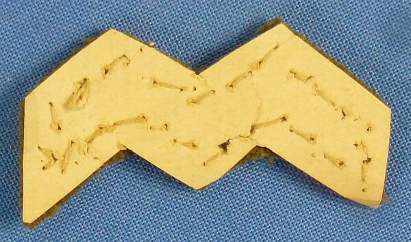 WWII Japanese Army Judicial Department Uniform Insignia - Image 2