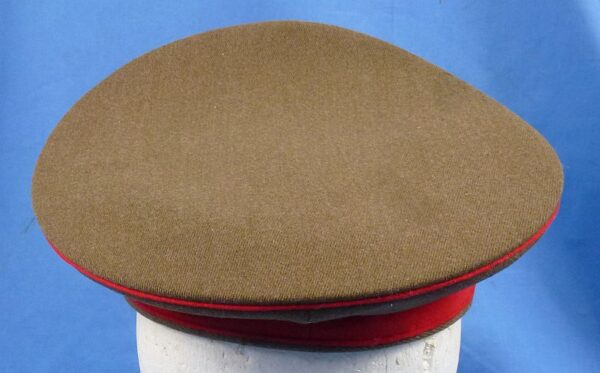 Named WWII Japanese Army Officer Visor Cap - Image 4