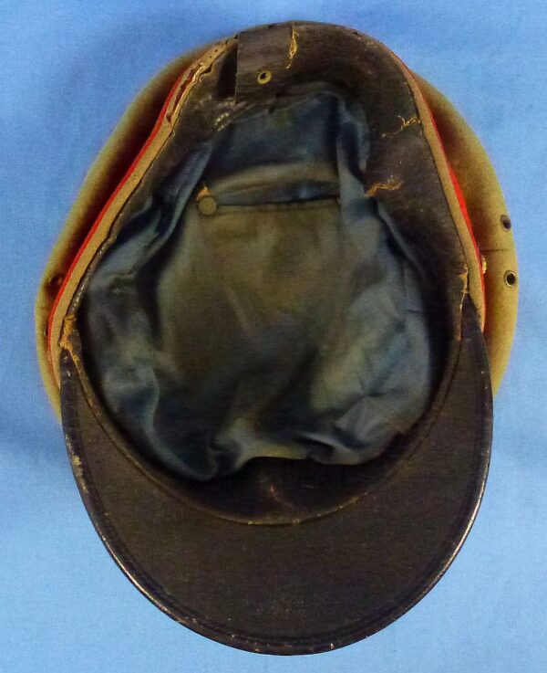 WWII Japanese Army Officer Visor Cap - Image 7
