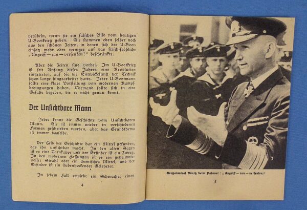 WWII German Booklet on the U-Boat War - Image 3