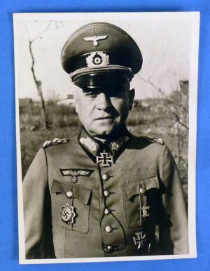 Official WWII German Photograph: General der Artillerie Walter Heitz, Surrendered at Stalingrad