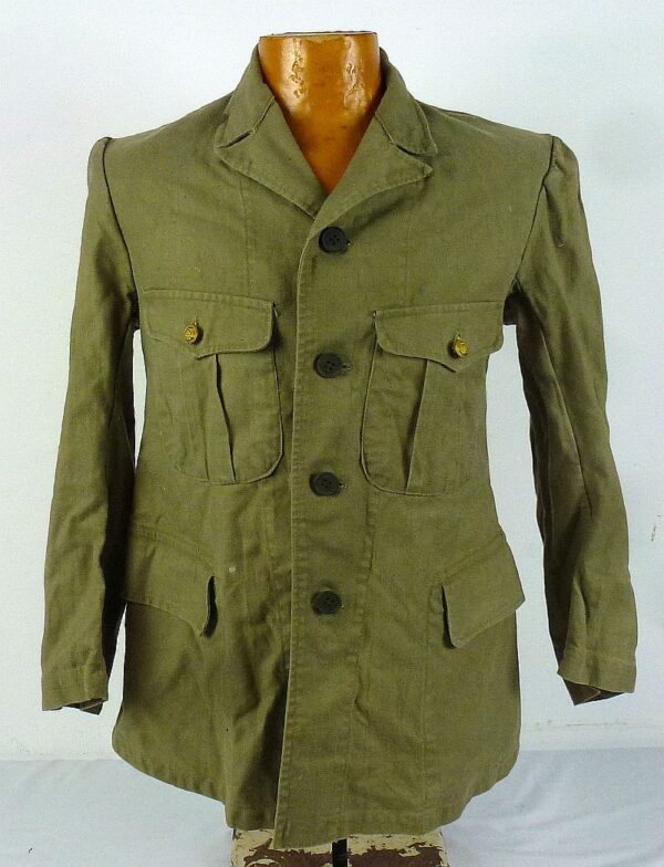WWII Japanese Navy Shanghai Arsenal Manufactured Seaman First Class Tunic