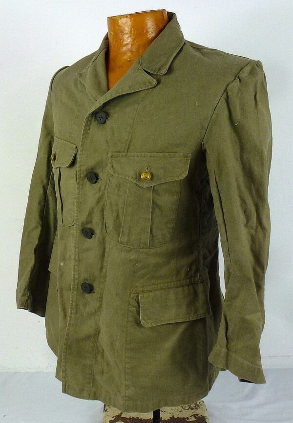 WWII Japanese Navy Shanghai Arsenal Manufactured Seaman First Class Tunic - Image 2