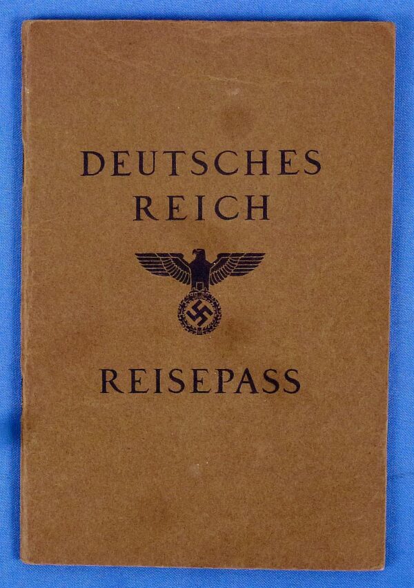 Third Reich Deutsches Reich Reisepass