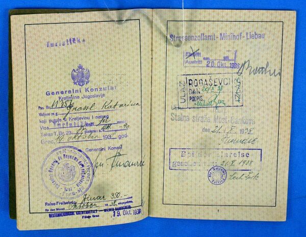 Third Reich Deutsches Reich Reisepass - Image 4