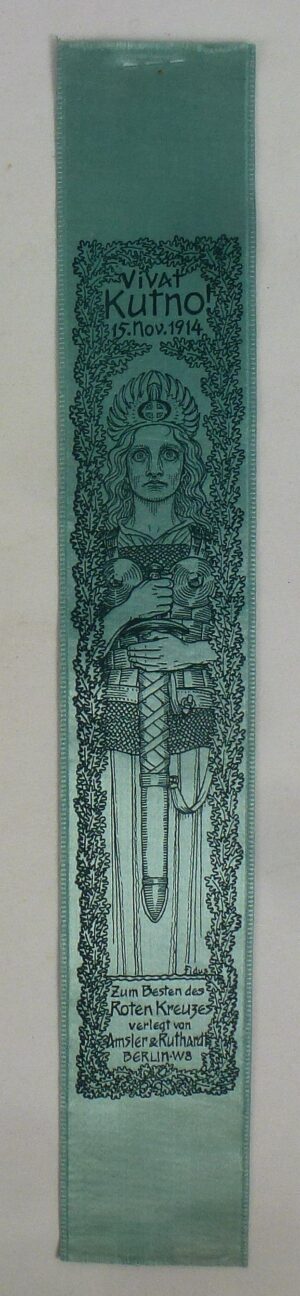 Imperial German 1914 Battle of Kutno Vivat Ribbon