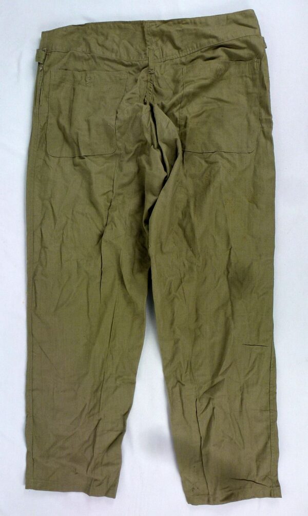 Near Mint Unissued 1943 Dated Japanese Army EM/NCO Cotton Tropical Trousers - Image 3