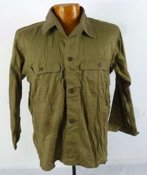 1943 Dated Near Mint Unissued Japanese Army EM/NCO Tropical Cotton Shirt