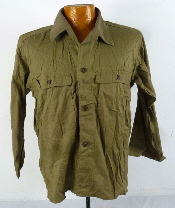 1943 Dated Near Mint Unissued Japanese Army EM/NCO Tropical Cotton Shirt