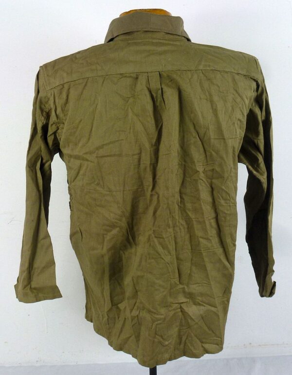 1943 Dated Near Mint Unissued Japanese Army EM/NCO Tropical Cotton Shirt - Image 2
