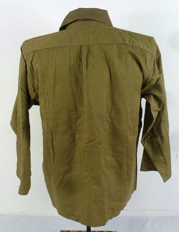 1943 Dated Near Mint Unissued Japanese Army EM/NCO Tropical Cotton Shirt - Image 2