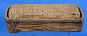 WWII Japanese Officer Wicker Bento Box