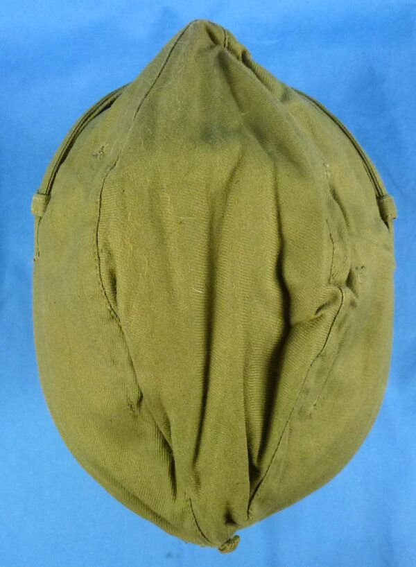 Near Mint Unissued WWII Japanese Navy Enlisted Ranks Green Cotton Field Cap - Image 6