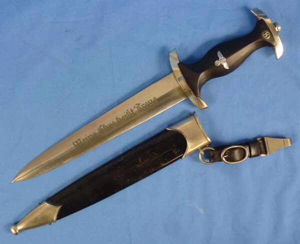 SS EM/NCO Service Dagger RZM M7/14 (R D. Luneschloss) with Hanger - Image 2