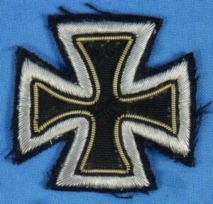 Cloth and Bullion 1939 Iron Cross First Class