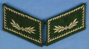 Third Reich Customs Service ZollBetriebassistent Collar Tab Set