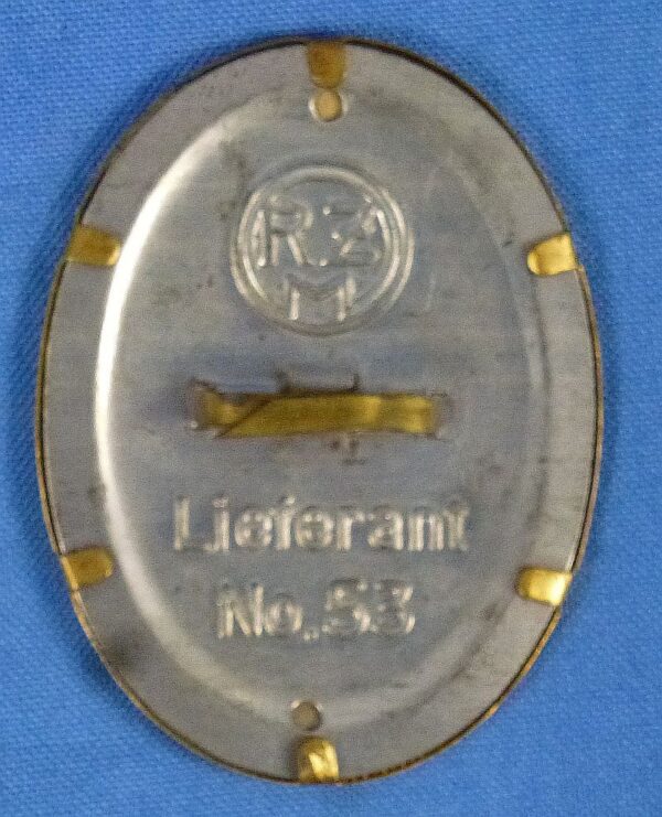 DAF Labor Front Visor Cap Insignia - Image 2