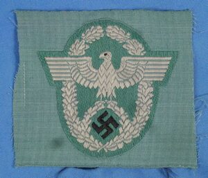 Third Reich Police NCO Sleeve Eagle