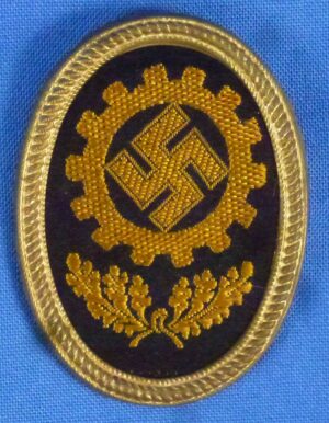 DAF Labor Front Visor Cap Insignia