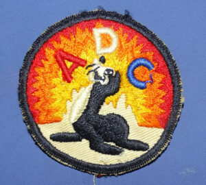 WWII Alaska Defense Command Patch on Twill