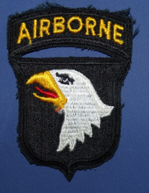 101st Airborne Patch with Attached Tab