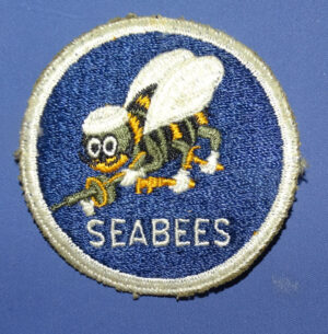 WWII Navy Seabees Patch