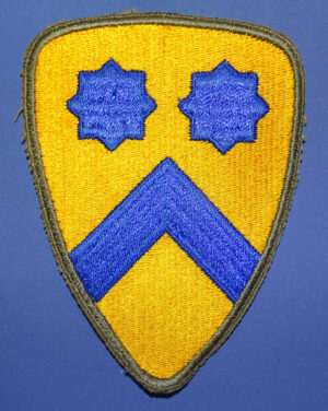 WWII 2nd Cavalry Division Patch