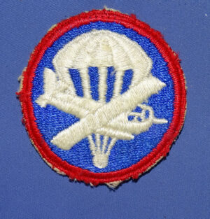 WWII Officer's Airborne Overseas Cap Patch