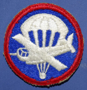 WWII Enlisted Man's Airborne Overseas Cap Patch