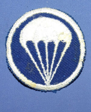 WWII Infantry Airborne Overseas Cap Patch on Twill