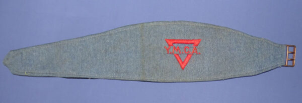 WWI French Made YMCA Armband