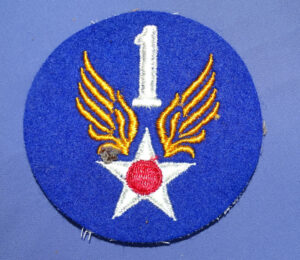 WWII Wool 1st Army Airforce Patch