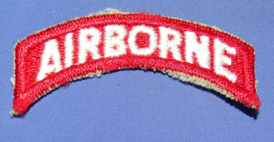 WWII Red Airborne Tab
