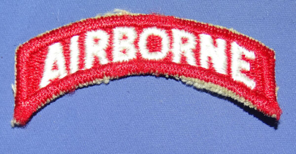 WWII Red Airborne Tab