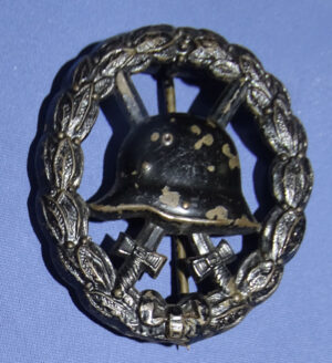 WWI German Black Pierced Wound Badge