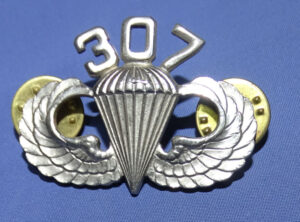 Vietnam Era 307th Airborne Numbered Jump Wings