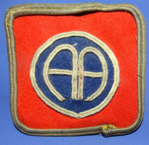 WWI 82nd Infantry Division Patch