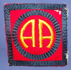 WWI 82nd Infantry Division Patch