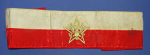 WWI French Made Army Level Headquarters Staff Armband