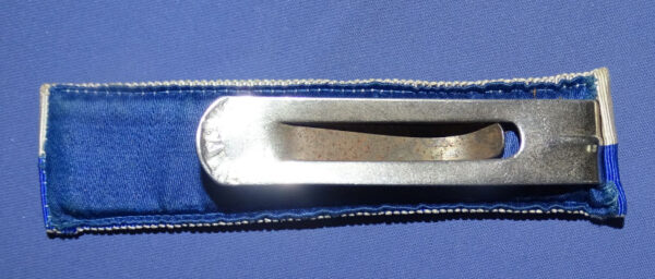 WWI French Made 4" Clip-On Corps HQ Staff Badge - Image 2