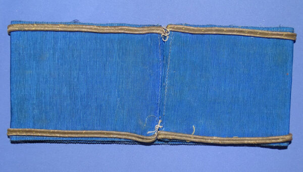 WWI French Made 1st Division Headquarters Artillery Staff Armband - Image 2