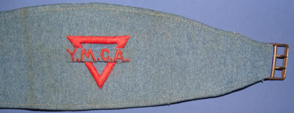 WWI French Made YMCA Armband - Image 2