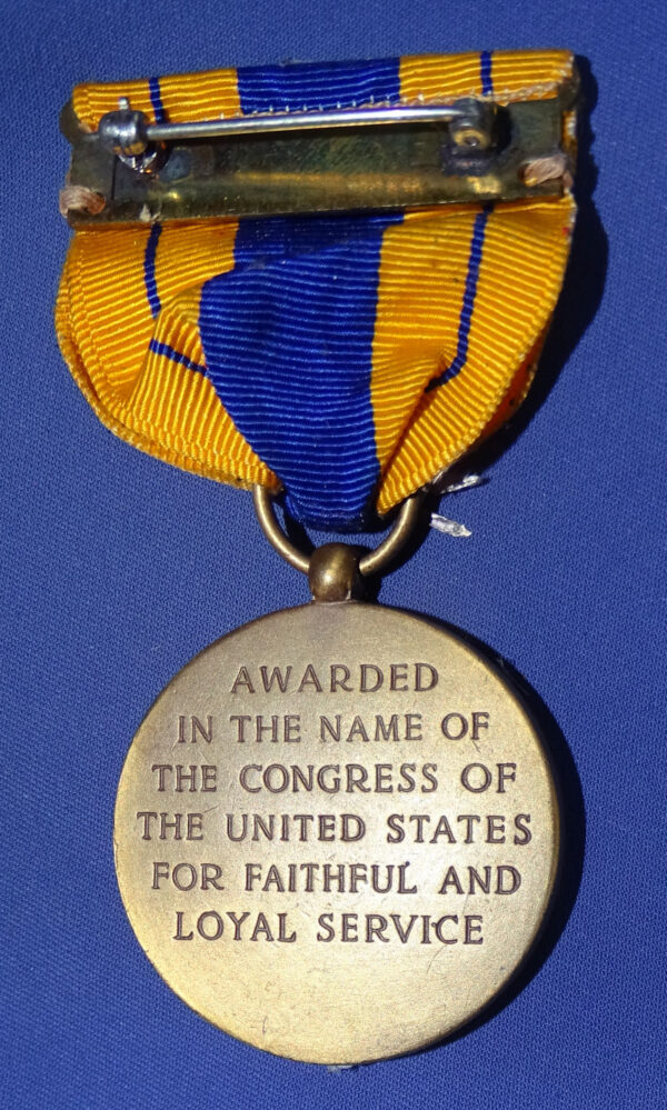 WWII Selective Service Medal - Image 2