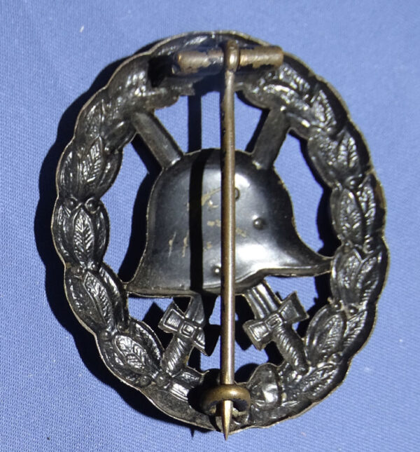 WWI German Black Pierced Wound Badge - Image 2