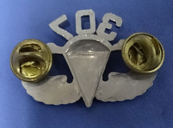 Vietnam Era 307th Airborne Numbered Jump Wings - Image 2