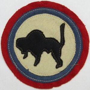 WWI 92nd Infantry Division Headquarters Patch