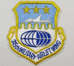 315th Military Airlift Wing Patch