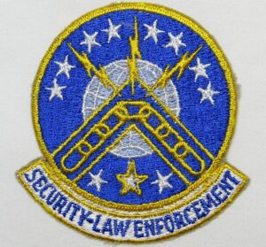 821st Security Police Squadron Patch